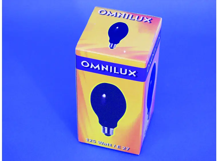 Omnilux UV lamp 125W E-27 